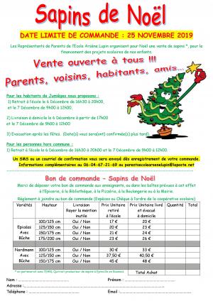 Sapins de noel