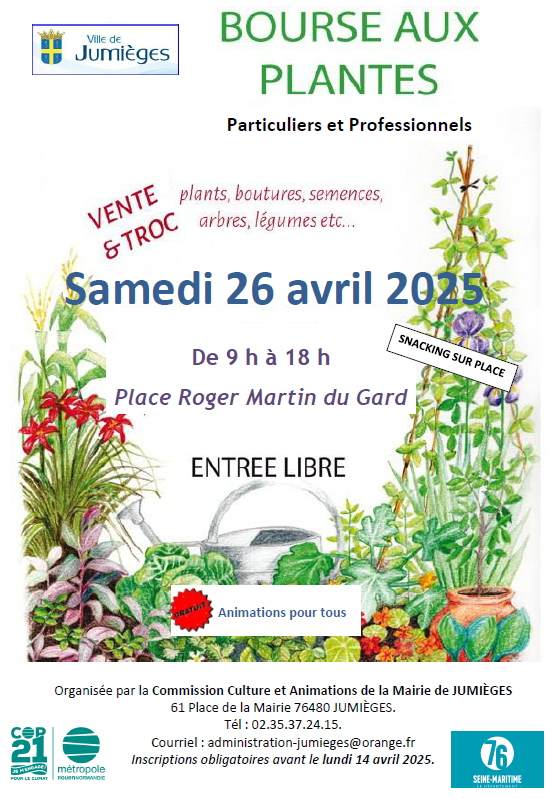 Bourse aux plantes 2025 (Commune)